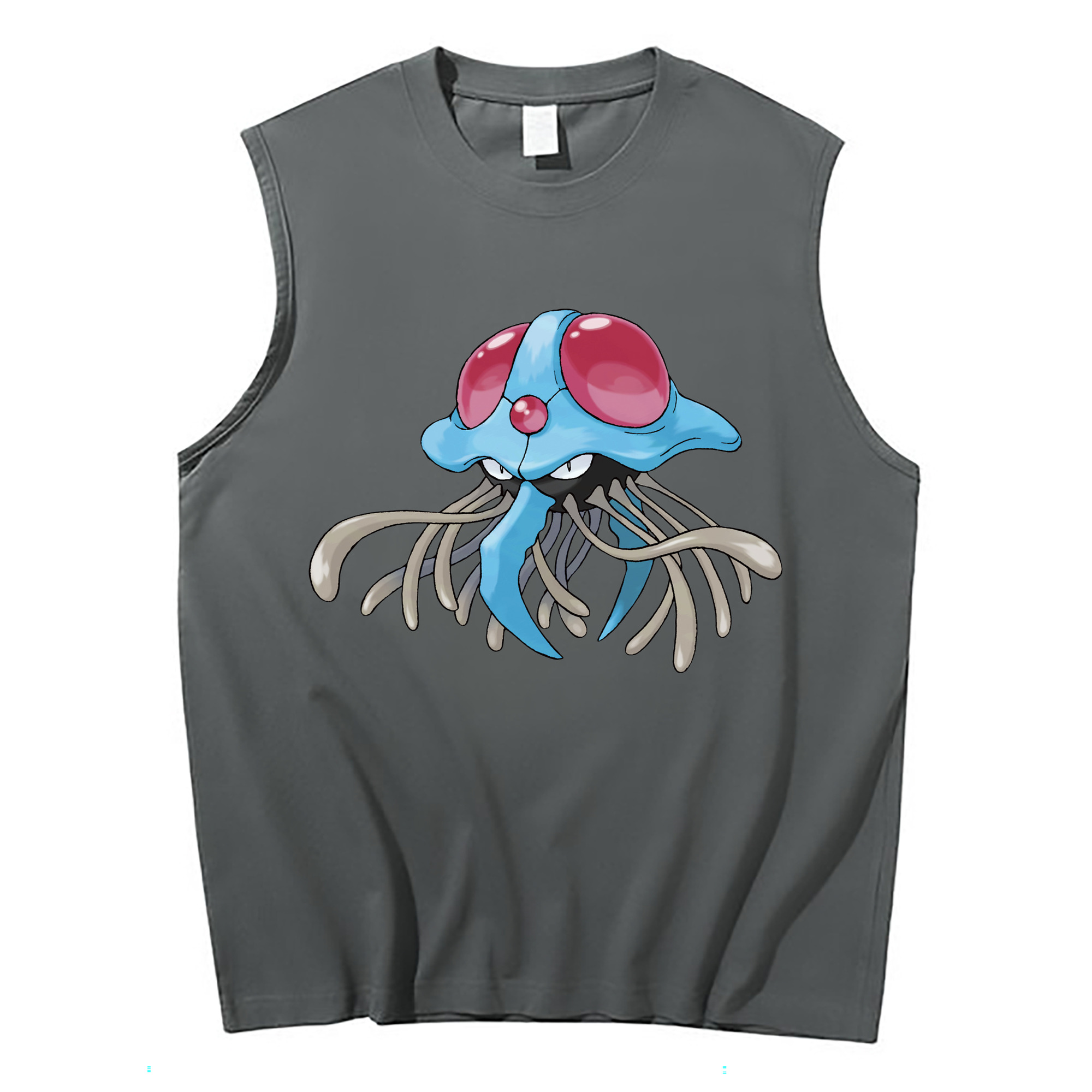 （画像用） ポケットモンスター Pokémon コットン100％タンクトップ（フロントプリント）